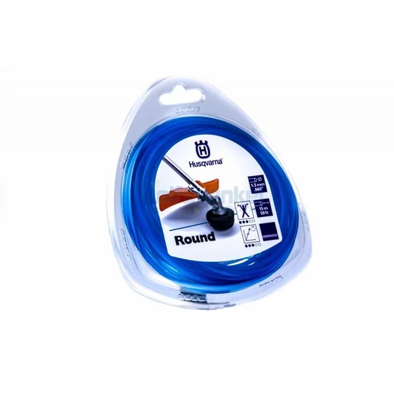 DAMIL HUSQVARNA 1.5MM 15M ROUND 531009215--578437101 KÉK