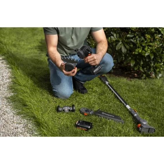 Bokornyíró Husqvarna Aspire SE20-P4A szárral KIT -akku+töltő